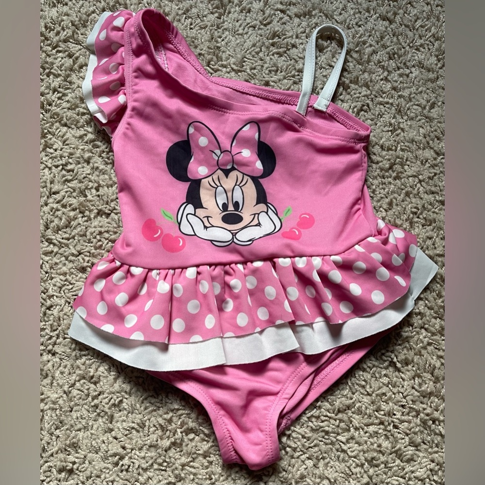 Disney Minnie Mouse Swimsuit for Girls 3T